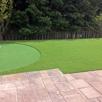 Artificial Turf Jamestown, Colorado Putting Green Carpet, Backyard Landscaping