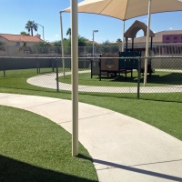 Fake Turf Cheyenne Wells, Colorado Lacrosse Playground, Commercial Landscape