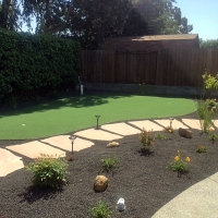 Fake Turf Lazy Acres, Colorado Diy Putting Green, Backyard Makeover