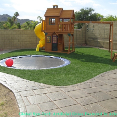 Faux Grass Sherrelwood, Colorado Playground Turf, Backyard Makeover