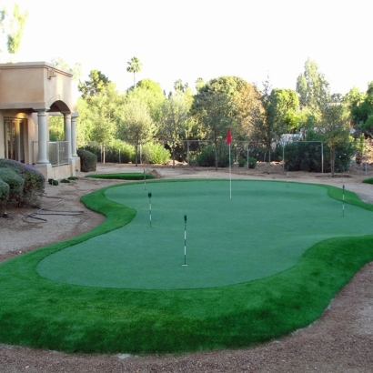 Plastic Grass Seibert, Colorado Outdoor Putting Green, Small Backyard Ideas