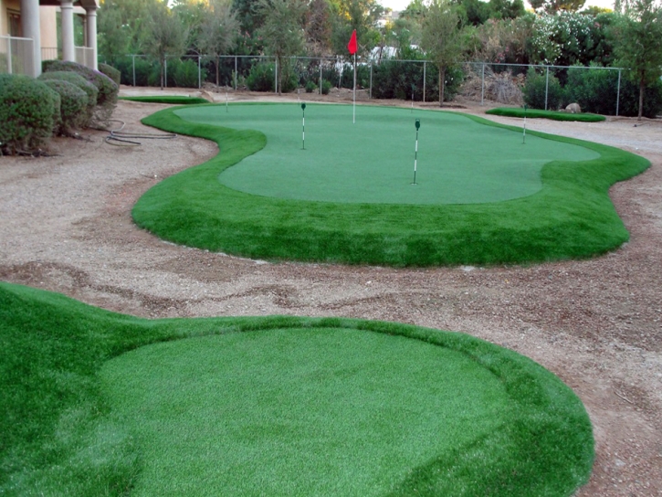 Artificial Turf Installation Castlewood, Colorado Golf Green, Backyard