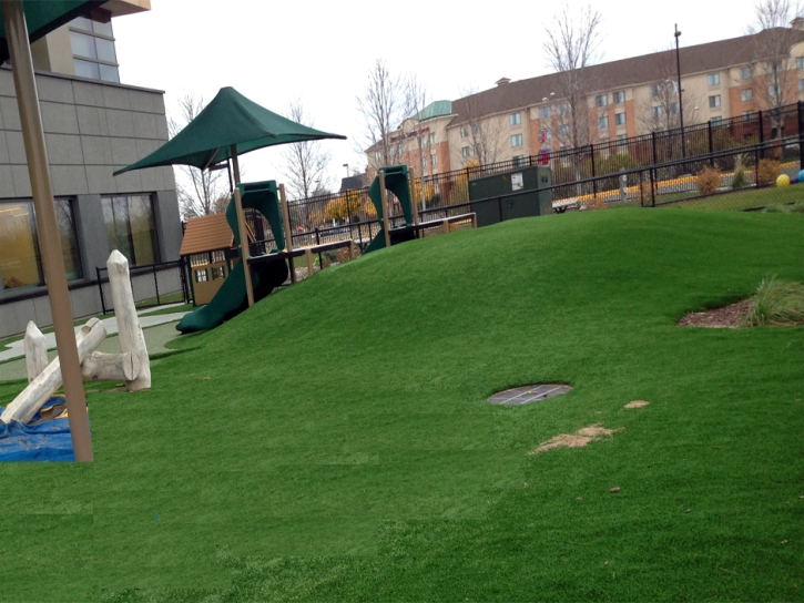 Artificial Turf Installation Pine Brook Hill, Colorado Playground Turf, Commercial Landscape