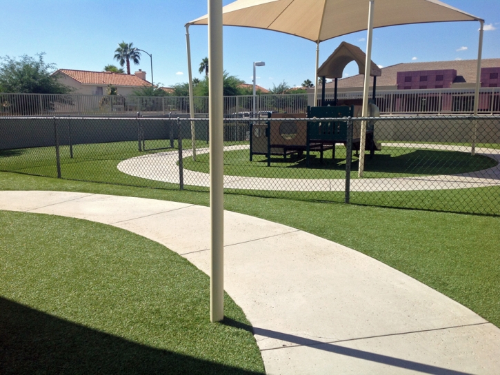 Fake Turf Cheyenne Wells, Colorado Lacrosse Playground, Commercial Landscape