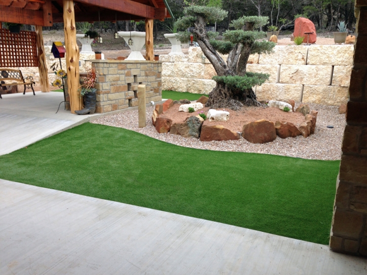 Synthetic Grass Rocky Ford, Colorado Backyard Deck Ideas, Backyard Makeover